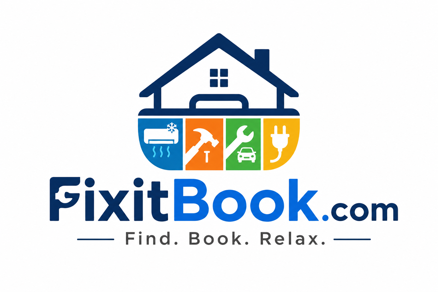 FixitBook.com - Find. Book. Relax.